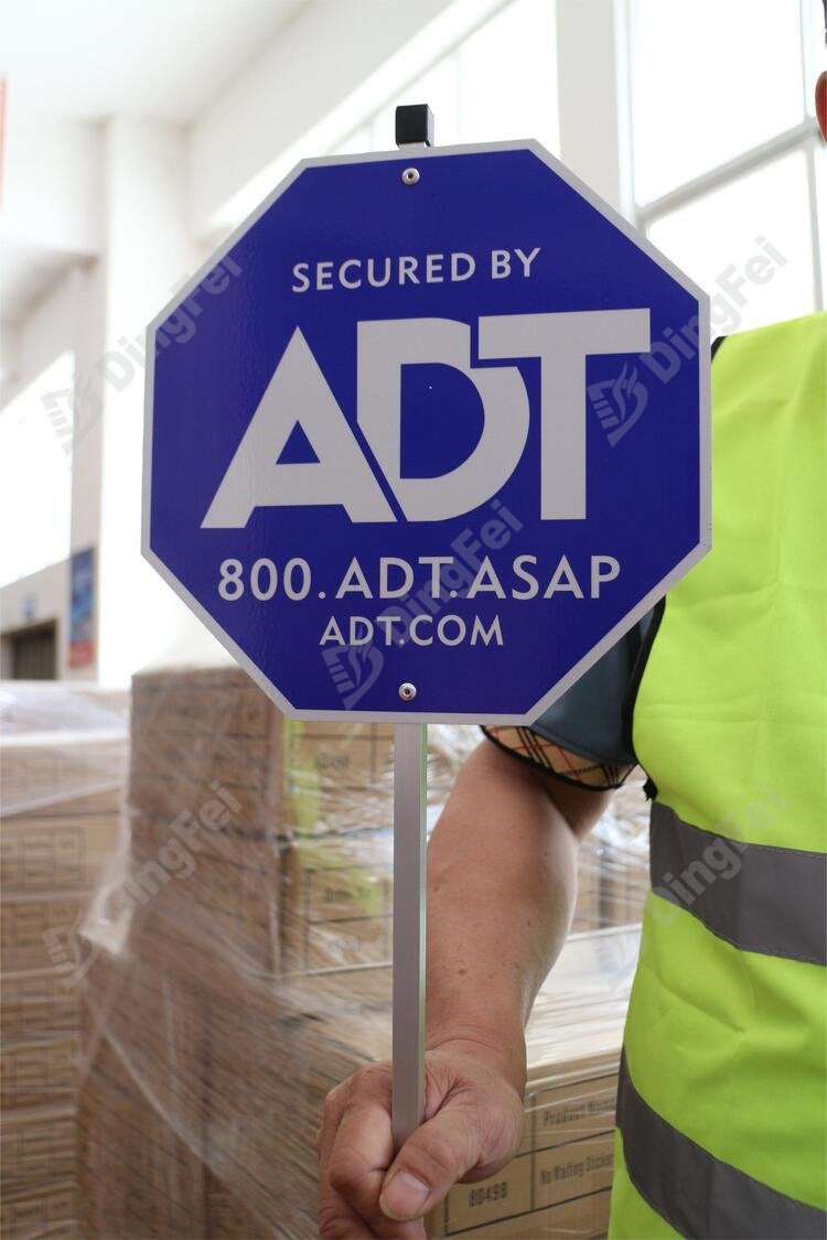 Reflective ADT Yard Sign - 